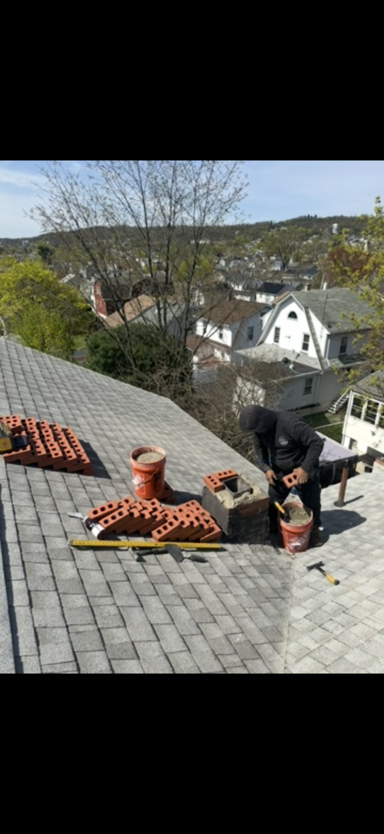Roofing project by Prestige
