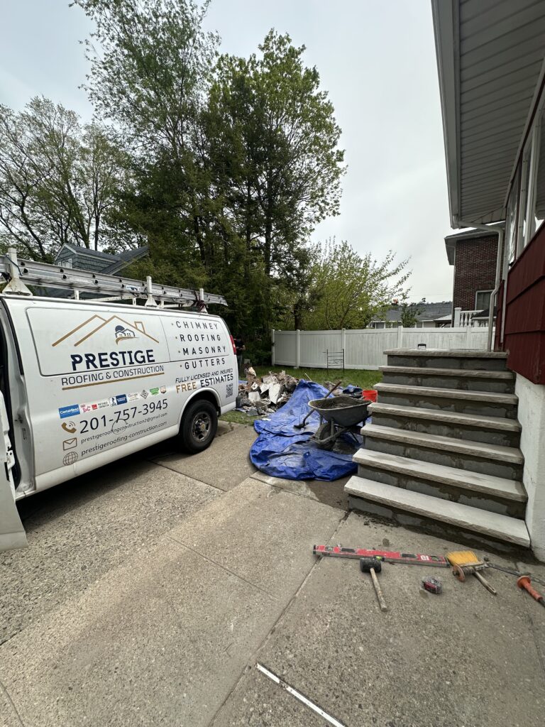 Roofing project by Prestige