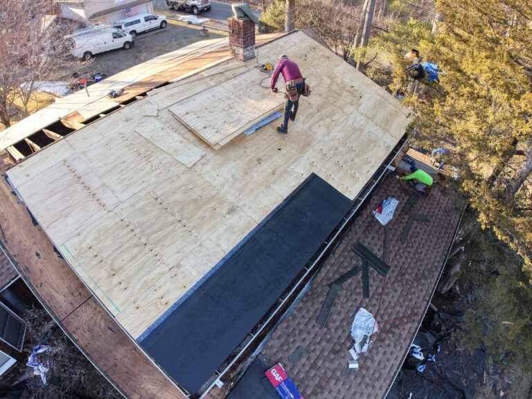 Roofing project by Prestige
