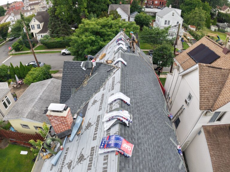 Roofing project by Prestige