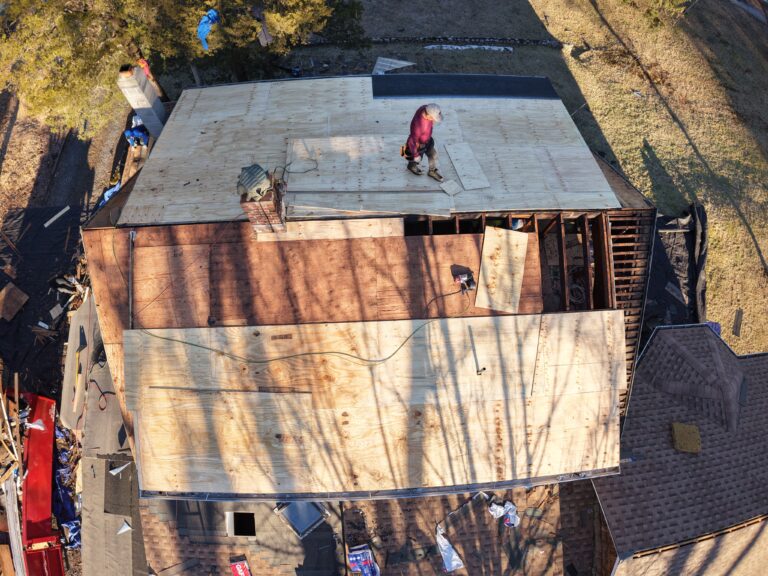 Roofing project by Prestige