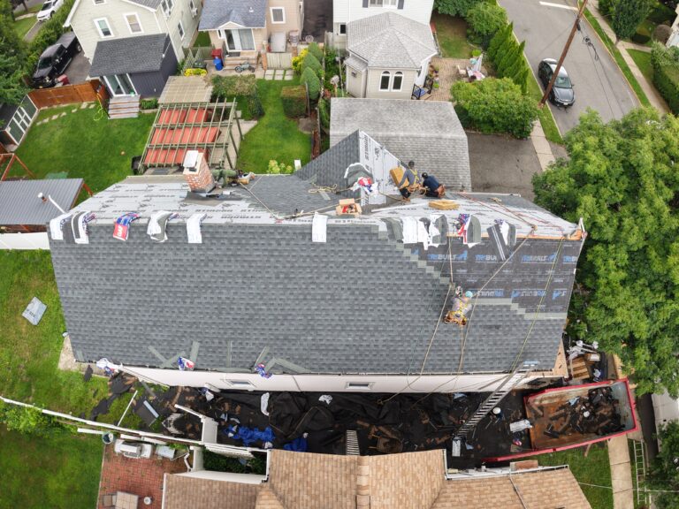 Roofing project by Prestige